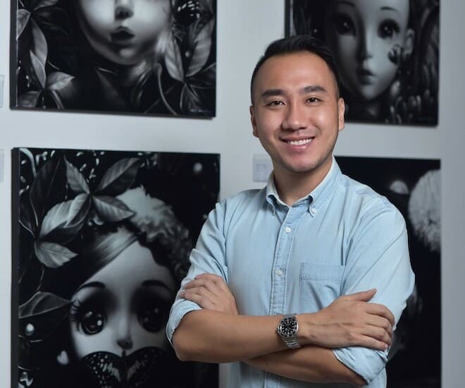 Jonathan Toh, fondateur de All About Art